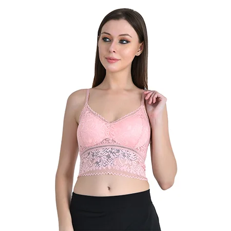  Lingerie photography in Sahibabad for Floral lace light padded bra